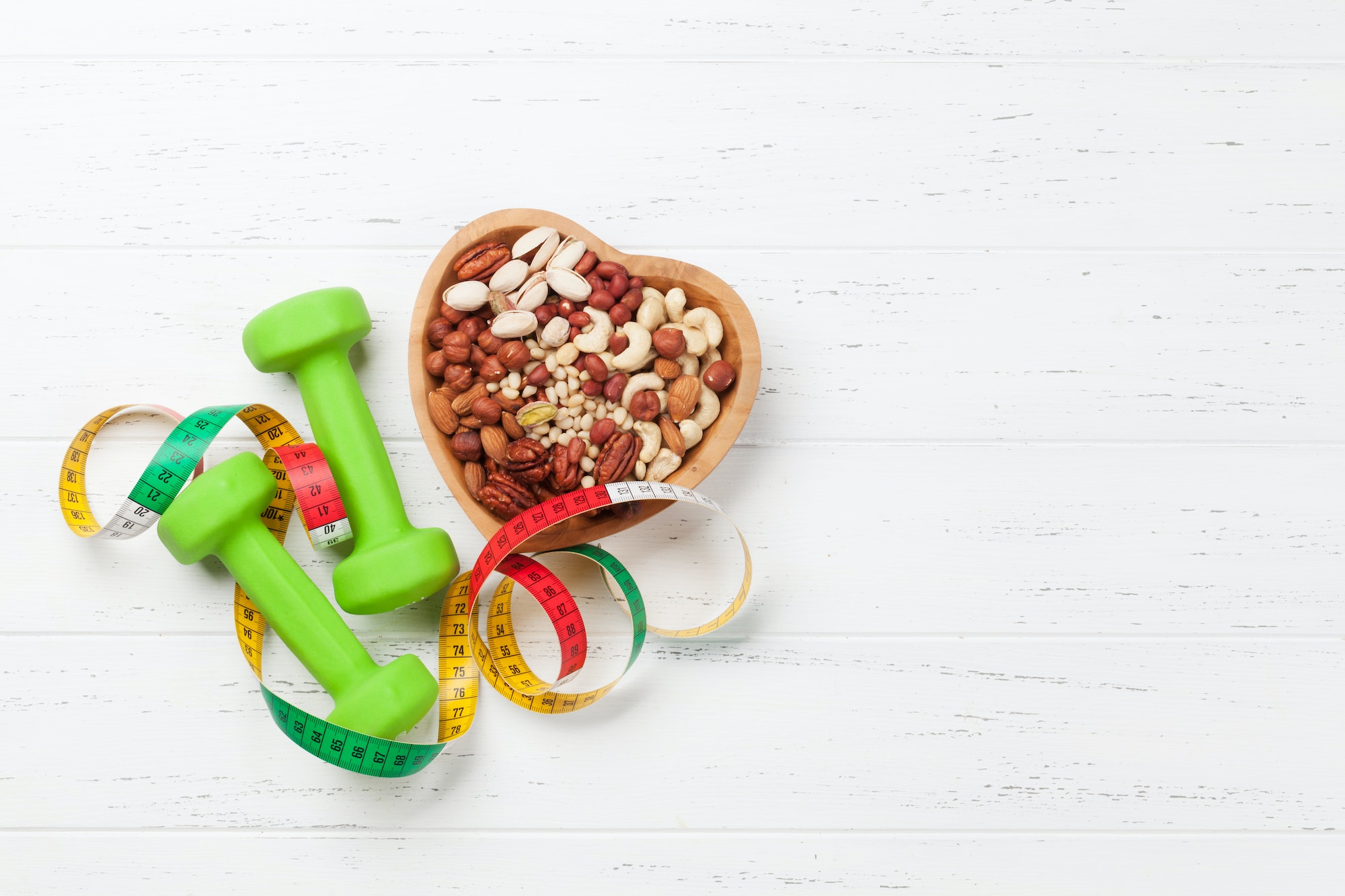 Healthy food concept. Nuts