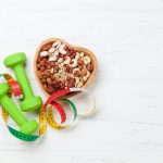 Healthy food concept. Nuts